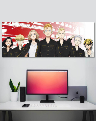 Tokyo Revengers Split Poster Paper Print(18 inch X 48 inch)