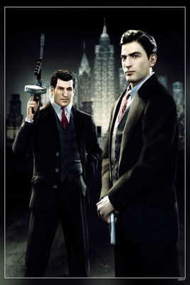Mafia Ii Mafia Video Games Matte Finish Poster Fine Art Print(18 inch X 12 inch, Rolled)