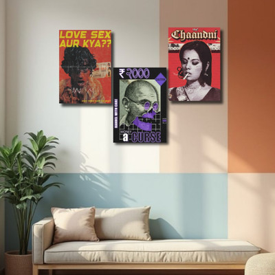 Pack of 3 AESTHETIC WALL A4 260 GSM Photo Paper Glossy Poster Photographic Paper(12 inch X 8 inch)