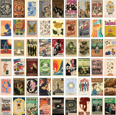 54 Vol 1 Peel-N-Stick Vintage Posters Aesthetic Wall Collage Kit | Vintage Wall Decor | Aesthetic Room Decor, Girl Room Decor, Dorm Decor, Photo Collage Kit Paper Print(6 inch X 4 inch) deal from flipkart 54 Vol 1 Peel-N-Stick Vintage Posters Aesthetic Wall Collage Kit | Vintage Wall Decor | Aesthetic Room Decor, Girl Room Decor, Dorm Decor, Photo Collage Kit Paper Print(6 inch X 4 inch) deal from flipkart