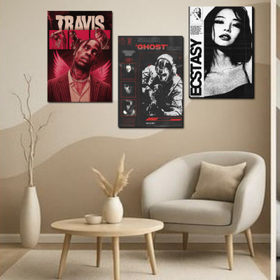 Pack of 3 AESTHETIC WALL A4 260 GSM Photo Paper Glossy Poster Photographic Paper(12 inch X 8 inch)