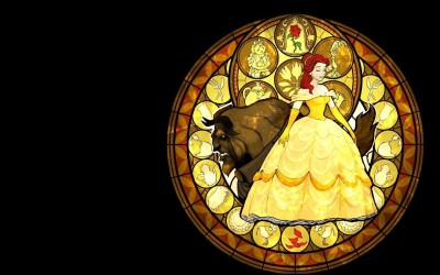 Poster Movie Beauty And The Beast Disney sla692 (Wall Poster, 13x19 Inches, Matte Paper, Multicolor) Fine Art Print(19.1 inch X 13.1 inch, Rolled)