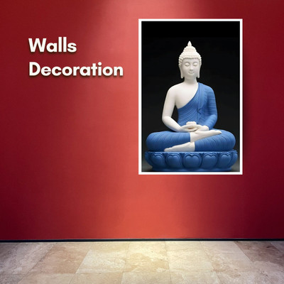 Gautam buddha poster Paper Print(18 inch X 12 inch)