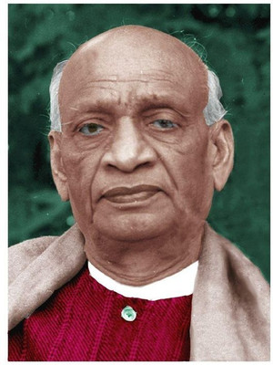 Sardar Vallabhbhai Patel Poster - 300 GSM 12x18 Unframed Multicolor PROD - 1191 Paper Print(18 inch X 12 inch)
