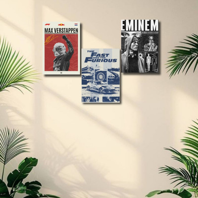 Pack of 3 AESTHETIC WALL A4 260 GSM Photo Paper Glossy Poster Photographic Paper(12 inch X 8 inch)