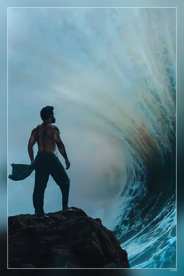 Komaram Bheem Ntr Earth Jr Ntr Jr Ntr Komarambheem People Star Tarak Matte Finish Poster Fine Art Print(18 inch X 12 inch, Rolled)