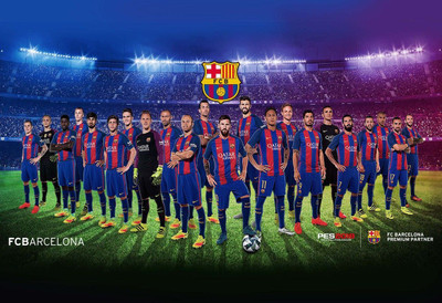 Poster Fcb Barcelona Soccer Football Player Series 1 Wall Poster sl1626 (13x19 Inches, Matte Paper, Multicolor) Fine Art Print(19 inch X 13 inch, Rolled)