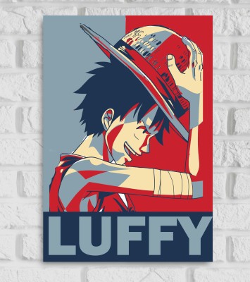 Monkey D. Luffy One Piece Anime Series Poster for Room & Office Paper Print(18 inch X 12 inch, Rolled)
