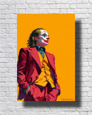 Clown Villain HD Wall Poster A3 (12x18 Inch) | 300 GSM Glossy Laminated Unframed Art Print for Bedroom, Living Room & Gaming Room Decor Photographic Paper(18 inch X 12 inch)
