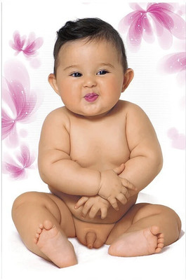 Cute Baby Poster Paper Print(18 inch X 12 inch, Roll)