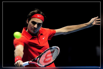 Roger Federer Matte Finish Poster Fine Art Print(18 inch X 12 inch, Rolled)