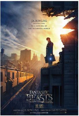 Fantastic Beasts and Where to Find Them Movie Wall Poster A4 Size Photographic Paper(11.69 inch X 8.27 inch)