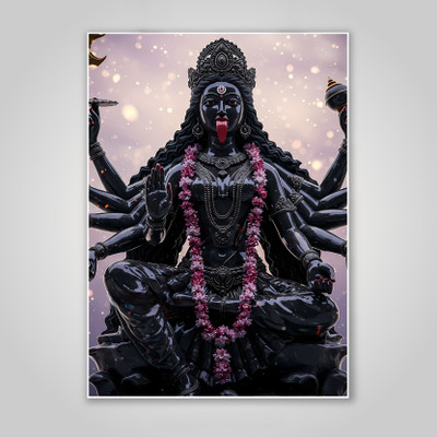 kalika mata poster Photographic Paper(19 inch X 13 inch)