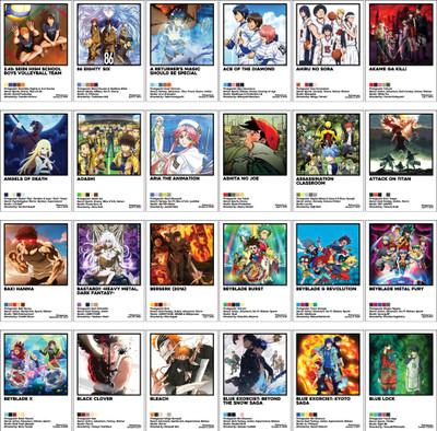 Pack of 52 New Anime Posters | A6 Size | 300 GSM Glossy Finish | Wall Décor for Anime Lovers & Living Room Photographic Paper(6 inch X 4 inch, Flat)