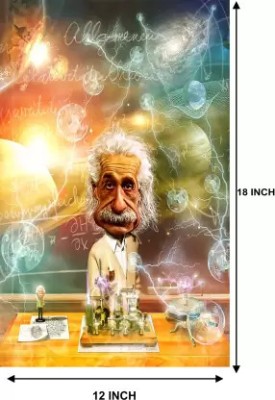 albert-einstein Paper Print(12 inch X 18 inch)