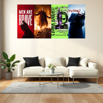 The Joker (The Unstoppable Force Photographic Paper(12 inch X 8 inch, Motivational Poster Batman (The Immovable Object))