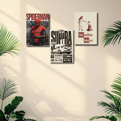 Pack of 3 AESTHETIC WALL A4 260 GSM Photo Paper Glossy Poster Photographic Paper(12 inch X 8 inch)