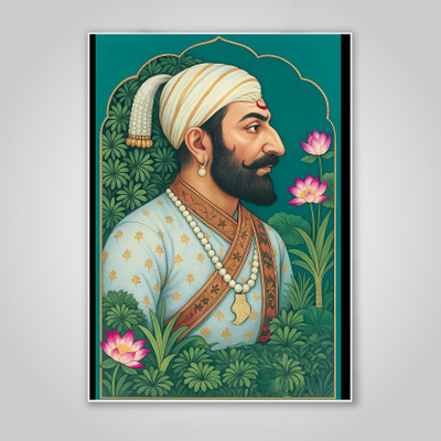 Shivaji maharaj poster Photographic Paper(19 inch X 13 inch, Rolled)