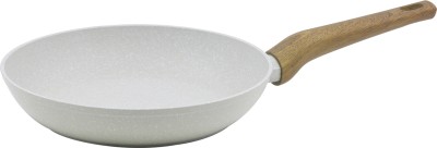 BERGNER Naturally Forged Aluminum Frying Pan | Less Oil Use | Fry Pan 28 cm diameter 0 L capacity(Aluminium, Non-stick, Induction Bottom)