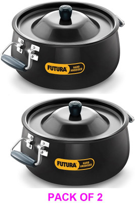 Hawkins Handi 12 L, 12 L with Lid(Hard Anodised)