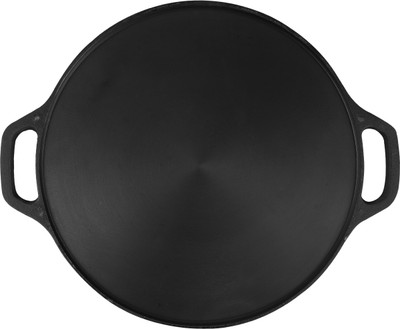 DACELITE Dosa Tawa Polished Tawa 38 cm diameter(Cast Iron, Non-stick, Induction Bottom)