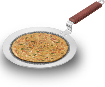 Hawkins Paratha Tava, Stainless Steel Shielded Honeycomb (NSPT24) Tawa 24 cm diameter(Triply, Non-stick, Induction Bottom)