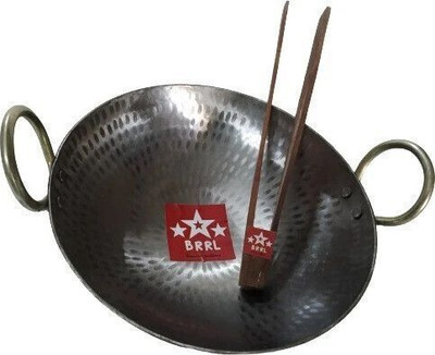 BRRL Kadhai 25 cm diameter 2 L capacity(Iron)