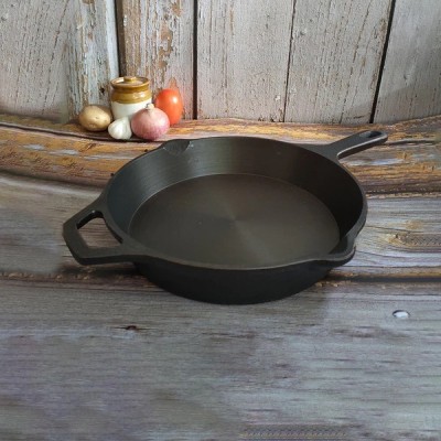 Nirai hub SK7INMO01 Fry Pan 20 cm diameter 1 L capacity(Cast Iron, Non-stick, Induction Bottom)