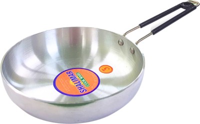 SHINI LIFESTYLE Aluminium FryPan Induction base Kitchenware Cooking Fry Pan 21 cm diameter 1.5 L capacity(Aluminium, Induction Bottom)