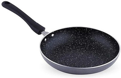 Shery Fry Pan 23 cm diameter with Lid 0 L capacity(Aluminium, Non-stick)
