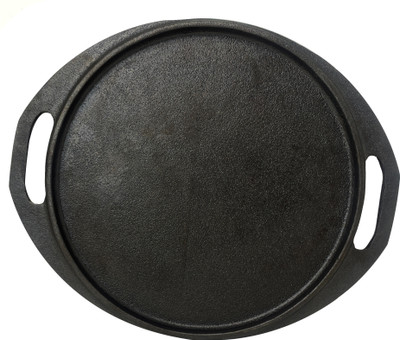 Rock Tawa Rock Tawa Cast Iron Dosa/Rotti Tawa with Handle Tawa 28 cm diameter(Cast Iron, Non-stick, Induction Bottom)