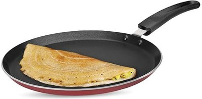 PATALSEVA Aluminium Non Stick Dosa Omni Tawa - 28cm | 4mm Extra Thick Tawa 23 cm diameter(Aluminium, Non-stick)