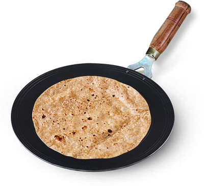 EEV Dwarf EEV Dwarf Roti Chapati Tawa | Cast Iron Tawa 24 cm 9.5 In with Handle Tawa 24 cm diameter(Iron)