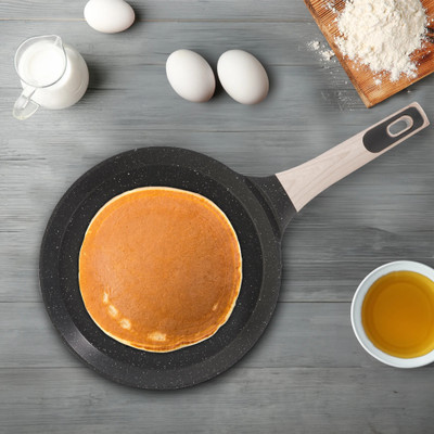 AGARO Tawa 24 cm diameter(Aluminium, Non-stick, Induction Bottom)