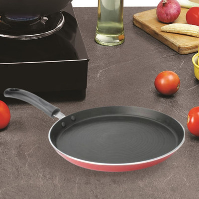foxfork Tawa 25 cm diameter(Aluminium, Non-stick, Induction Bottom)