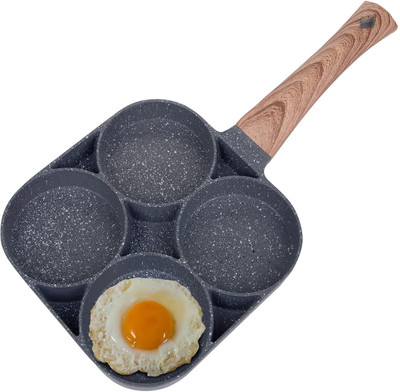 ANKZWEE Fry Pan 12 cm diameter 1 L capacity(Aluminium, Non-stick)