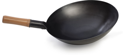 Professional Empire Exx Chinese Wok Wok 2.5 L capacity 36 cm diameter(Stainless Steel)
