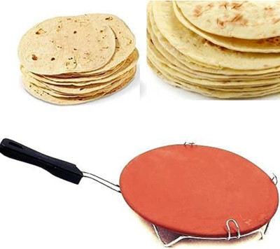 BS NATURAL clay tawa /Cooking Tawa for chapati Tawa 25 cm diameter(Earthenware) deal from flipkart