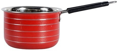 Redific Saucepan for Tea,chai milk pan coffee maker pan with Handle without lid Induction Bottom Non-Stick Coated Cookware Set(Stainless Steel, 1 - Piece)