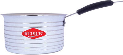 Redific Saucepan for Tea,chai milk pan coffee maker pan with Handle without lid Induction Bottom Non-Stick Coated Cookware Set(Stainless Steel, 1 - Piece)