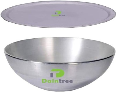 Daintree Aluminium Kitchen Cooking Kadhai Without Handle With Lid Deep Karahi Kadhai 27 cm diameter with Lid 2 L capacity(Aluminium, Induction Bottom)