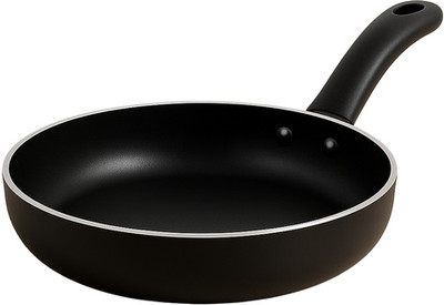 Frisco Nonstick frypan Fry Pan 22 cm diameter with Lid 1 L capacity(Aluminium, Non-stick, Induction Bottom)