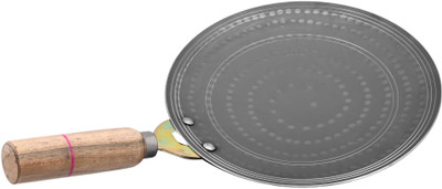 EEV Deshi EEV Deshi Roti Chapati Tawa | Premium Iron Chapati Tawa 24cm with Handle Tawa 24 cm, 35 cm diameter(Iron)