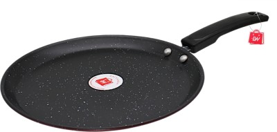 LAZYwindow Superior Quality Nonstick Dosa Tawa 25 cm diameter(Hard Anodised, Non-stick, Induction Bottom)