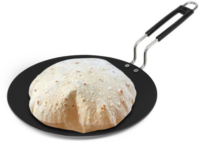 SILVOSWAN Chapati Tawa - Iron Roti Tawa 10-inch 7 Tawa 25 cm diameter(Iron)