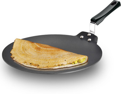 Hawkins Non Stick Dosa Tava (NDT30) Tawa 30 cm diameter(Hard Anodised, Non-stick)