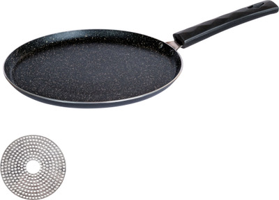 Kreme Induction Base Tawa 25 cm diameter(Aluminium, Non-stick, Induction Bottom)