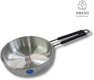 SHINI LIFESTYLE aluminium fry pan egg pan, Ande wale tawa, aluminium tawa premium tawa Fry Pan 21 cm diameter 2 L capacity(Aluminium)