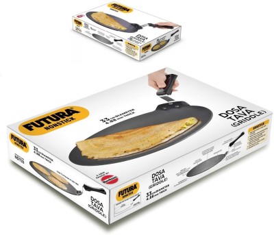 Hawkins Non Stick Dosa Tava Combo Pack (NDT28,NDT33) Tawa 28 cm, 33 cm diameter(Iron, Non-stick)