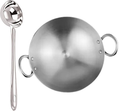 SHINI LIFESTYLE Kadhai 27 cm diameter 2.5 L capacity(Aluminium)